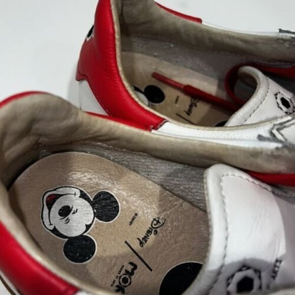 Master of Arts MOA Disney kids sneakers w/Mickey Mouse sz 4 - Picture 9 of 10